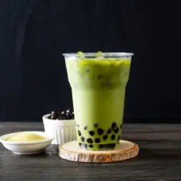 Matcha Green Boba Tea